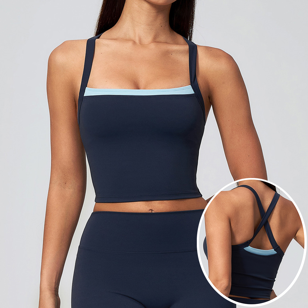 Minimizer Bra Women - Damski top sportowy z krzyżującymi się