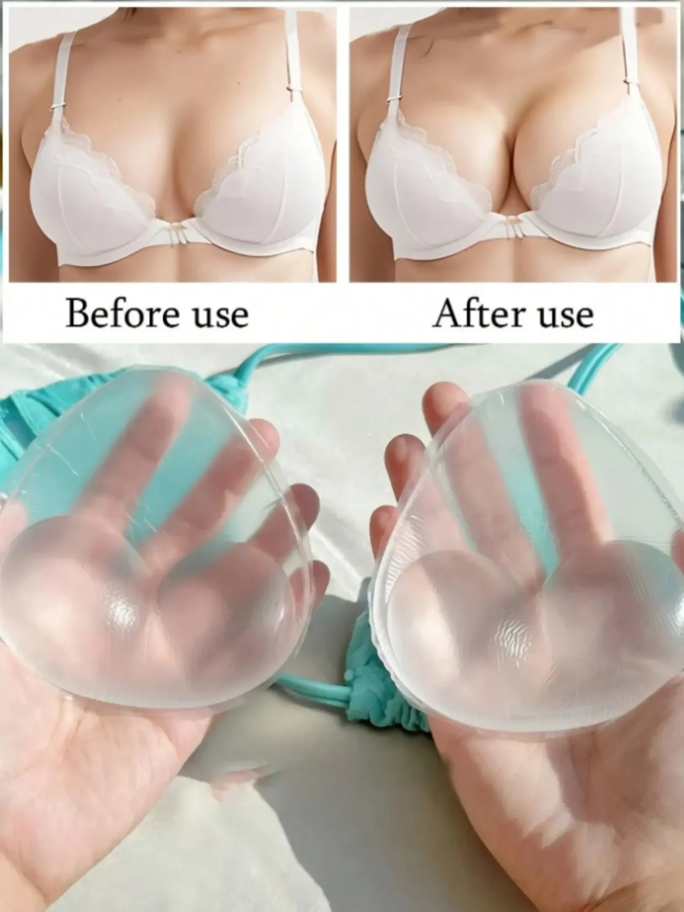 1 para damskich silikonowych w – Push Up Bra Silicone recenzja i cena