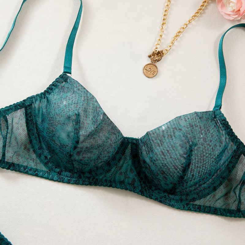 2 szt./Zestaw Damska Bielizna  – Sheer Mesh Bra recenzja i cena