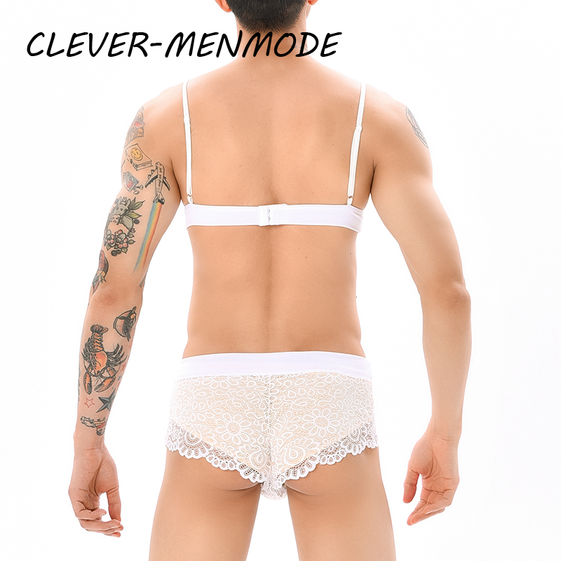 Męski Seksowny Zestaw Bielizny – Sheer Mesh Bra recenzja i cena